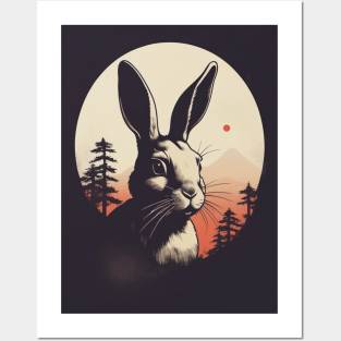 Rabbit 3 - Japanese Old Vintage Posters and Art